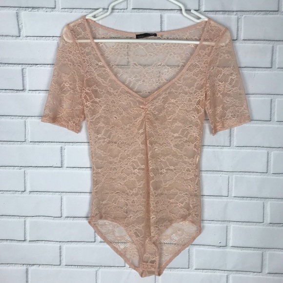 Zara Tops - Zara Lace Bodysuit